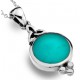 TRINITY KNOT & BALL PENDANT TURQUOISE